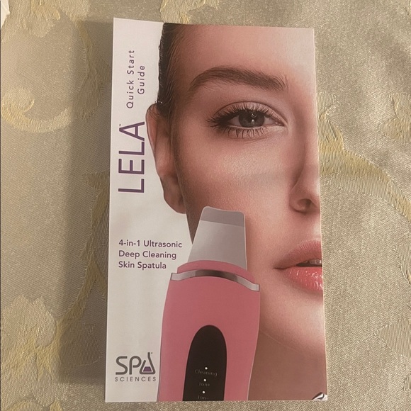 LELA Pink Ultrasonic Skin Care Device - Picture 4 of 7
